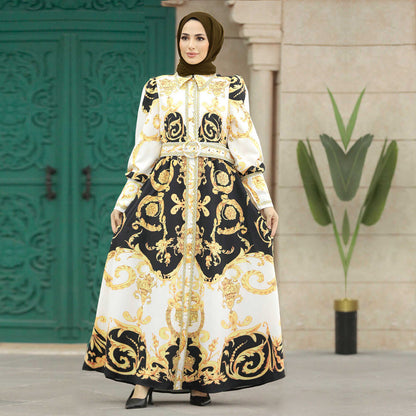 Women's Printed Swung Dress