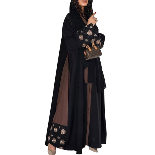 Women's Embroidered Long Coat