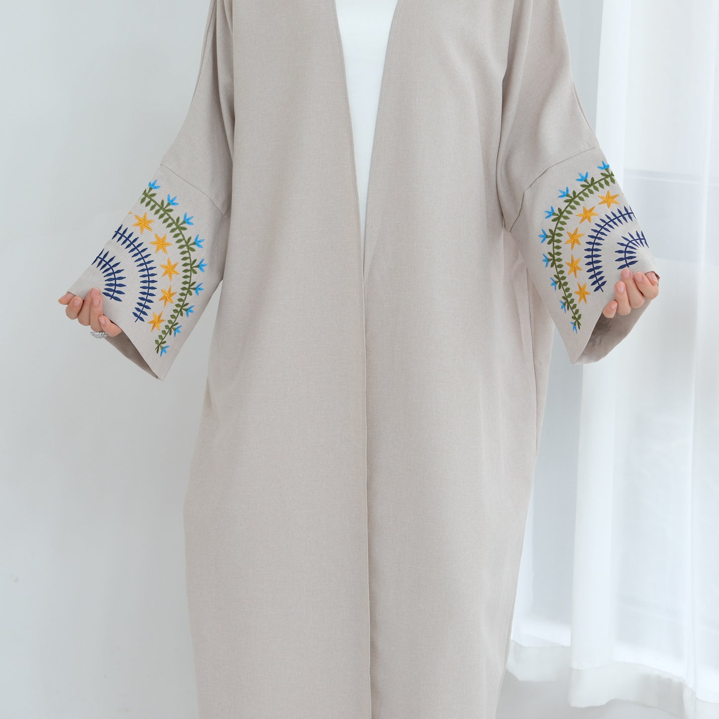 Women's Embroidered Dress Robe