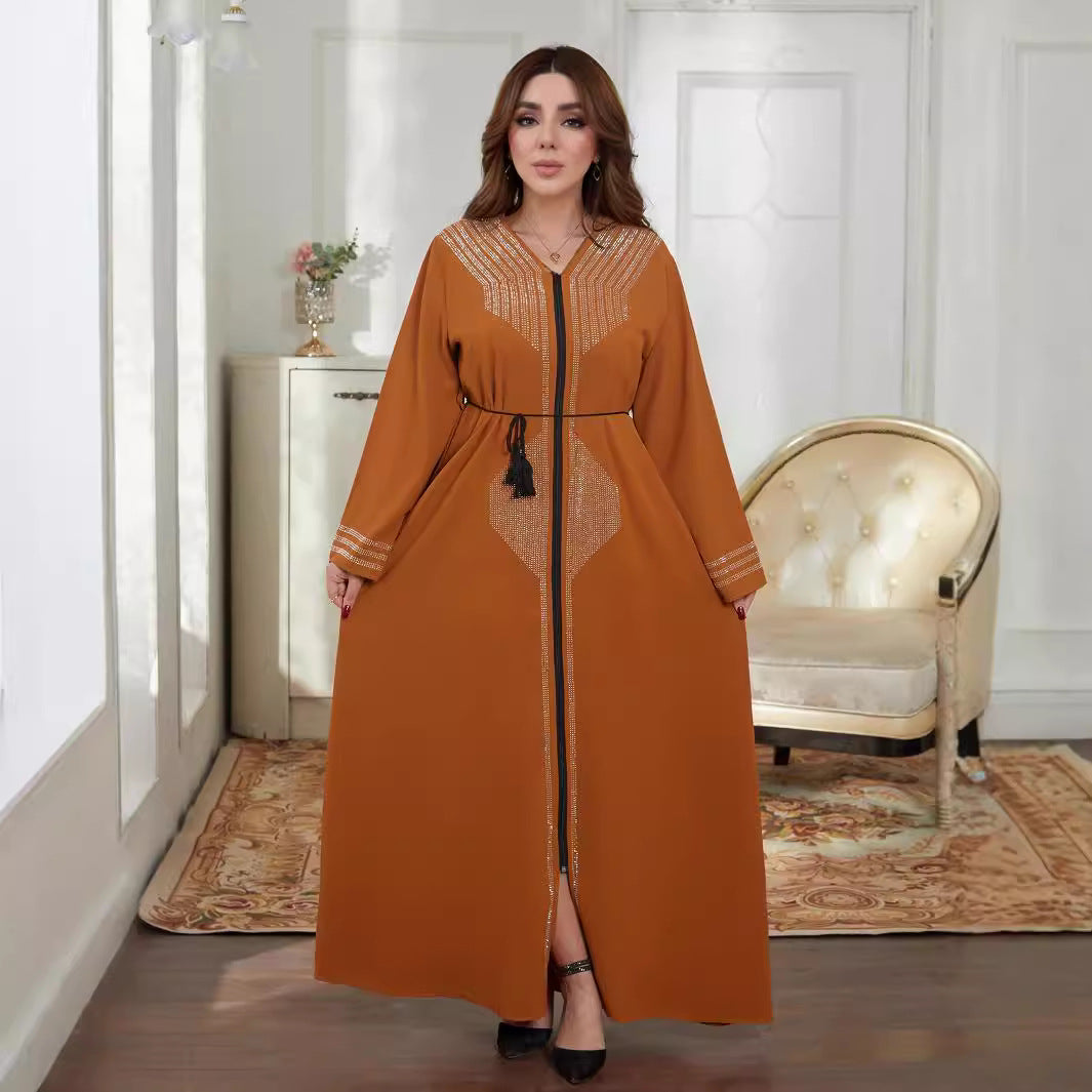 Women's Loose Trendy Modest Party Dress