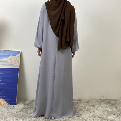 Women's Nursing Long Sleeve Slim Fit Dress