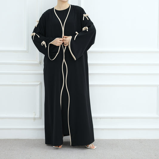 Butterfly Knot Robe with Inner Dress