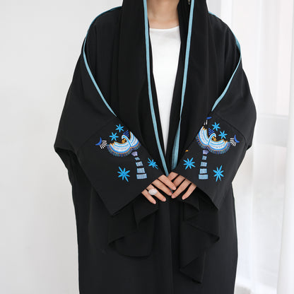 Embroidered Elegant Refined Contemporary Everyday Abaya