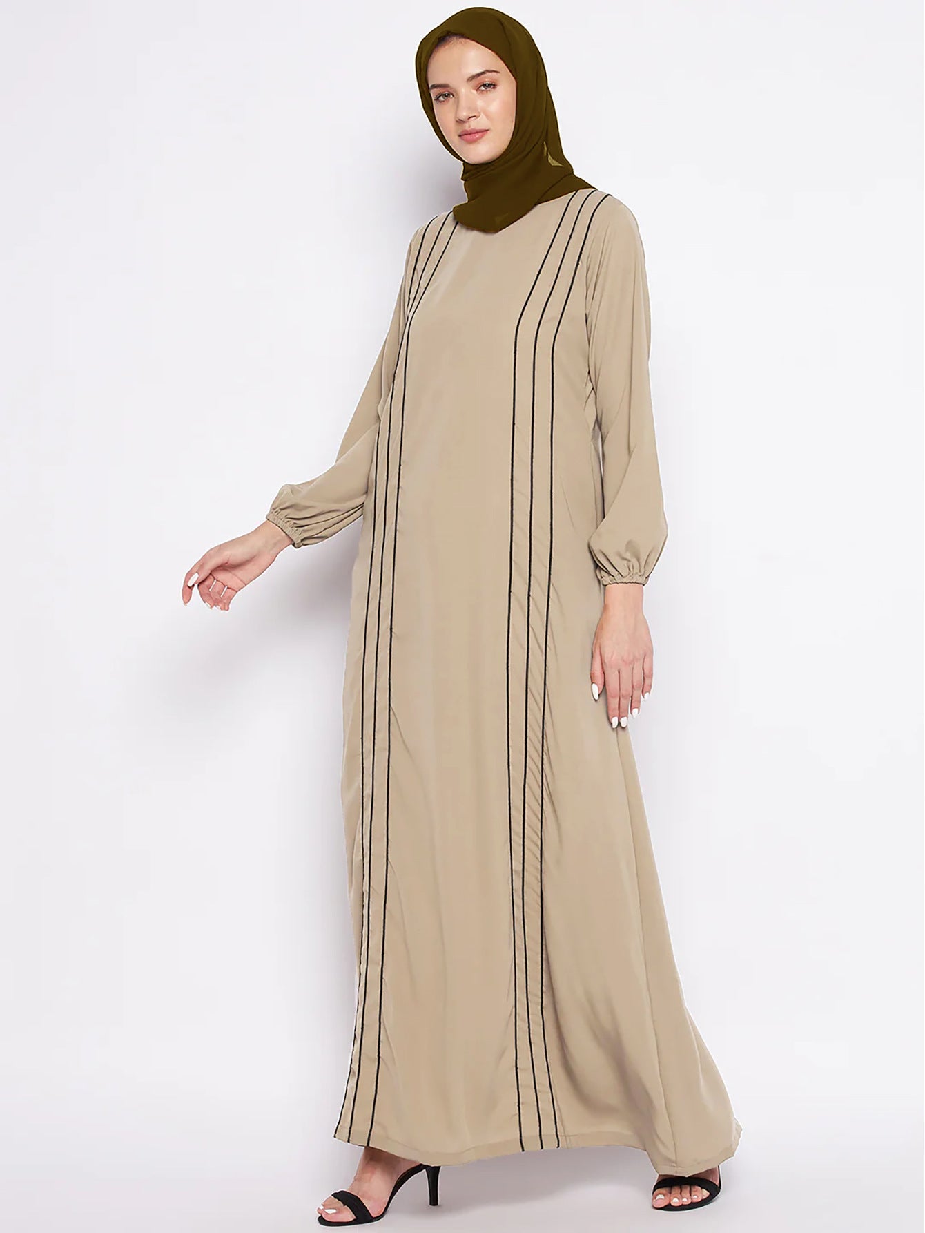 Women's Loose Casual Contrasting Dress