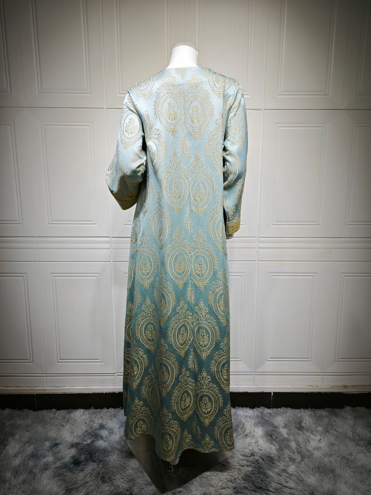 Women's Jacquard Evening Dress