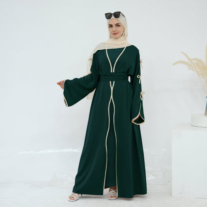 Butterfly Knot Robe with Inner Dress