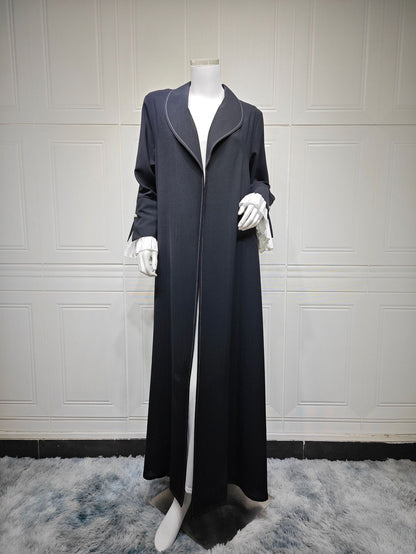 Women's Casual Sleeve Split Pleated Jacket Robe