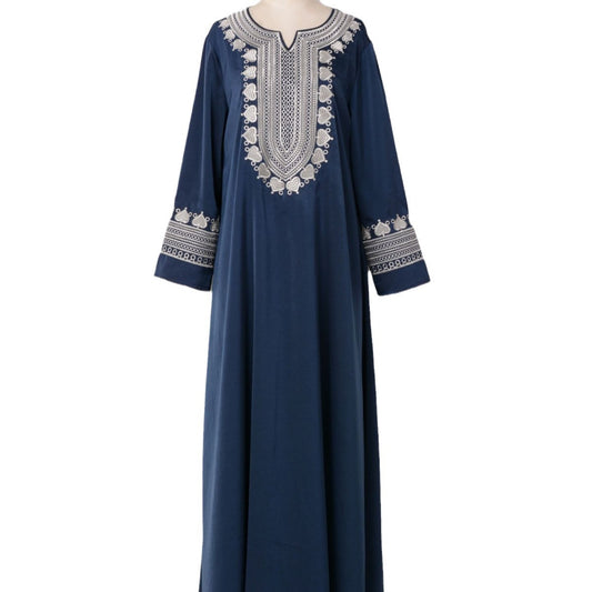Women's Embroidered Robes Dresses