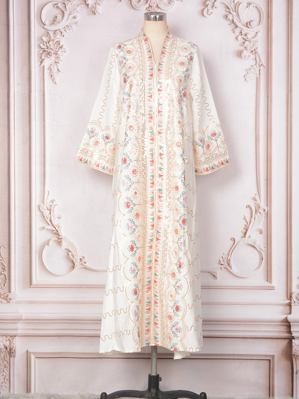 Women's V-neck Loose Evening Dress