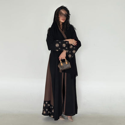 Women's Embroidered Long Coat