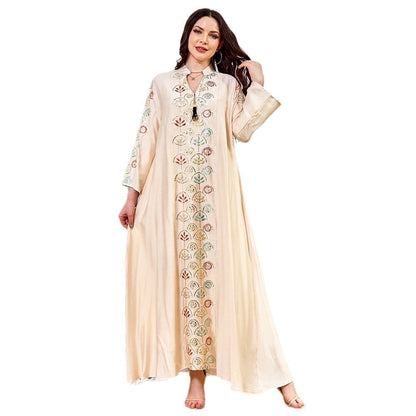 Beaded Women's Muslim Dress