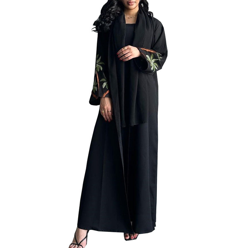Women's Long Sleeved Black Robe – Abayaya