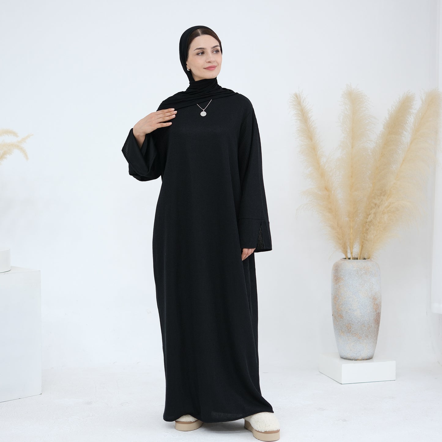 Thickened Knitted Sweater Dress
