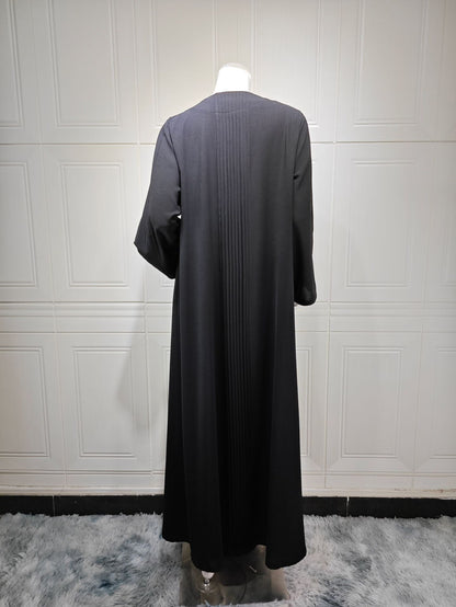 Women's Long-sleeved Long Skirt Cardigan Jacket