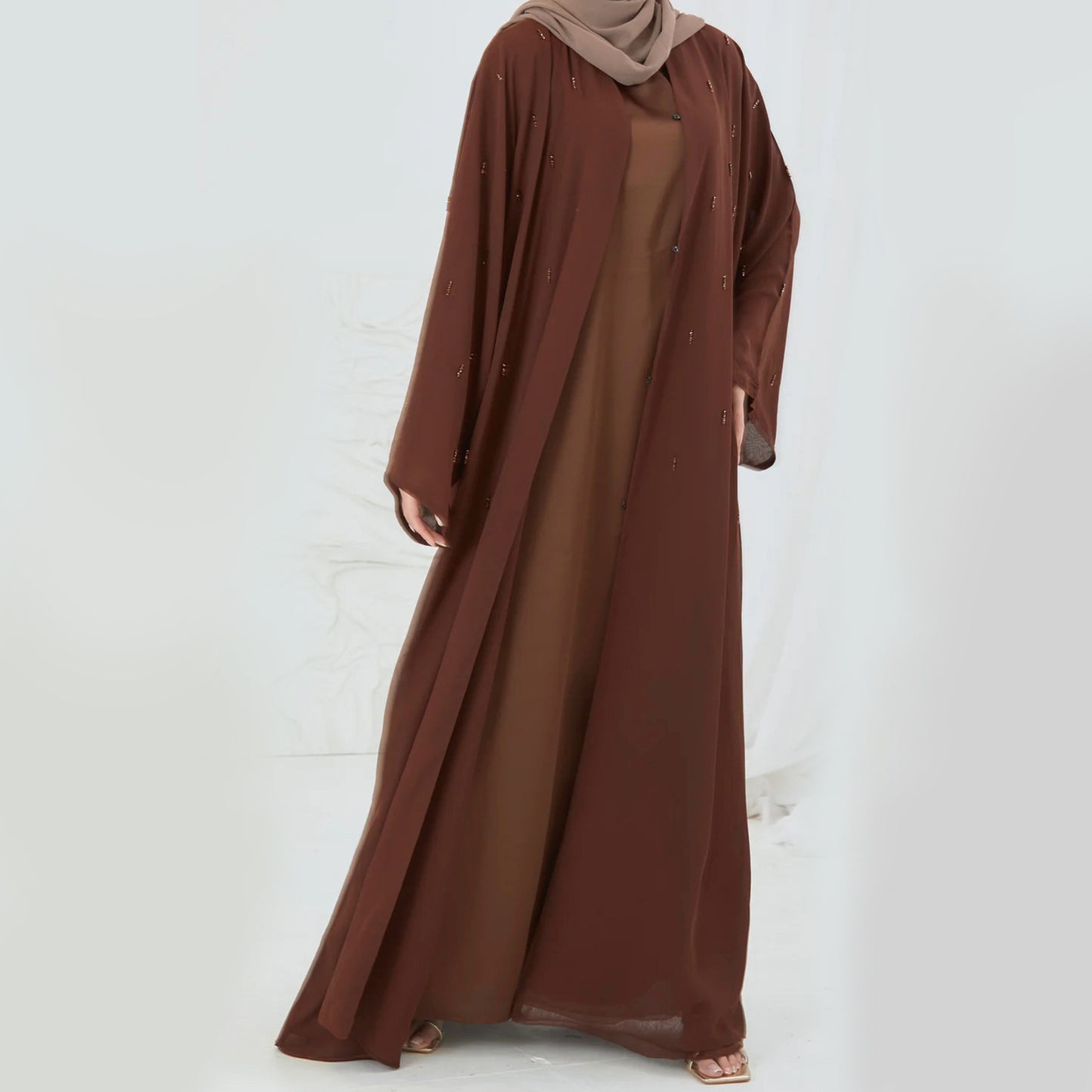 Heavy Handmade Beaded Cardigan Robe