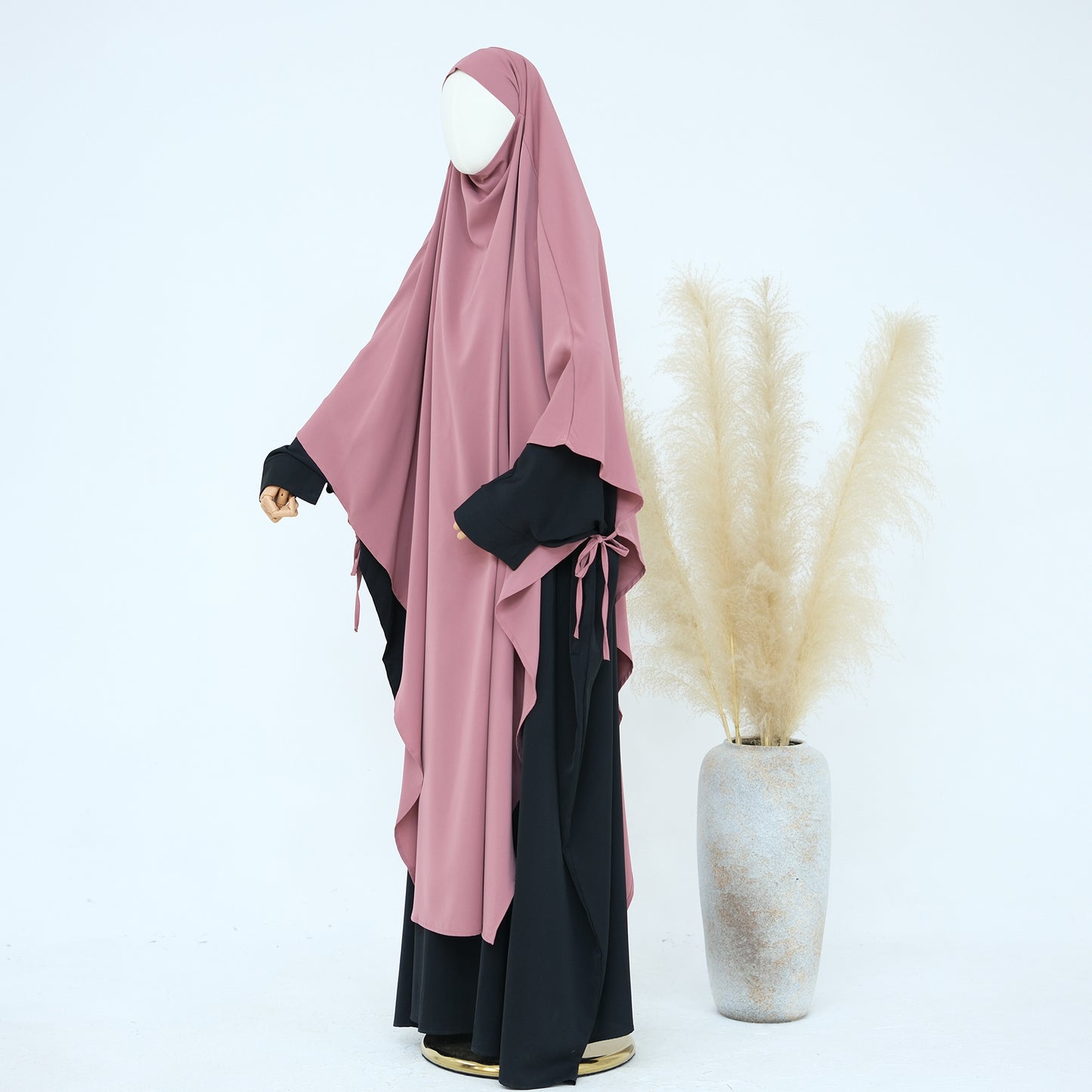 Women's Solid Color Nida Swing Hijab