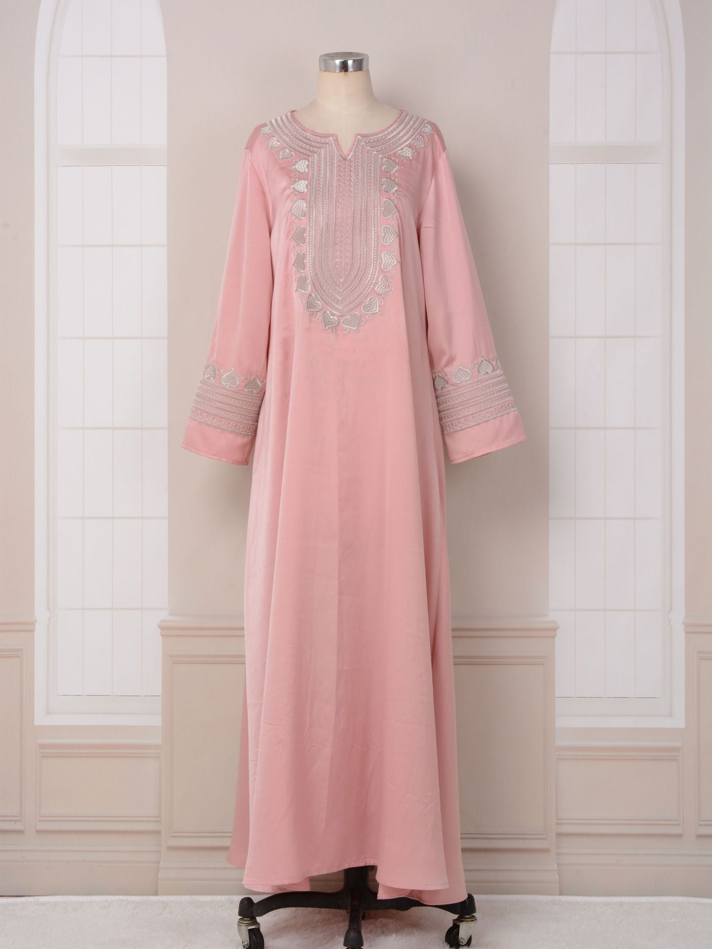 Women's Embroidered Robes Dresses