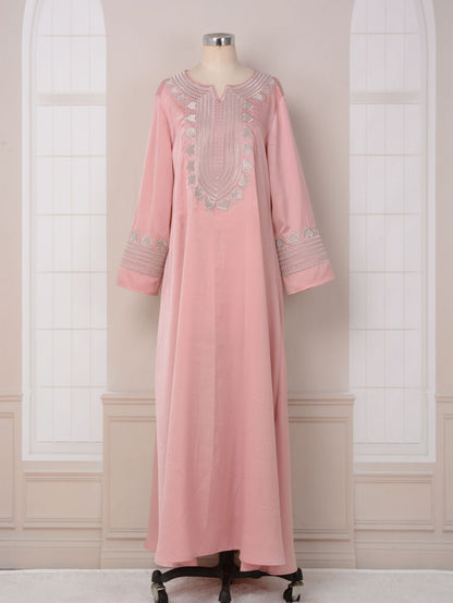 Women's Embroidered Robes Dresses