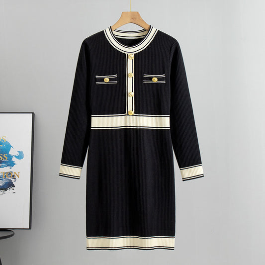 Women's Slim Fit Knitted Dress