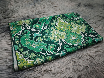 Women's Printed Jacket Robe Cape with Hijab