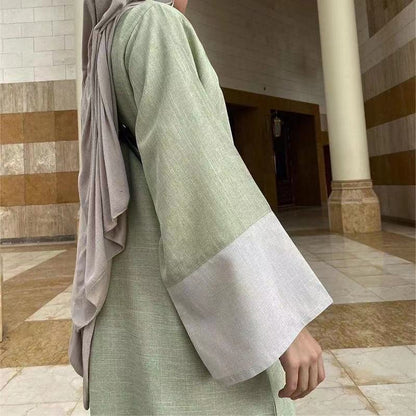 Plain Loose Plus Size Elegant Robe