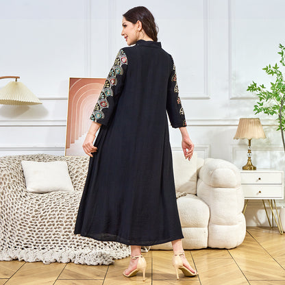 Beaded Women's Muslim Dress