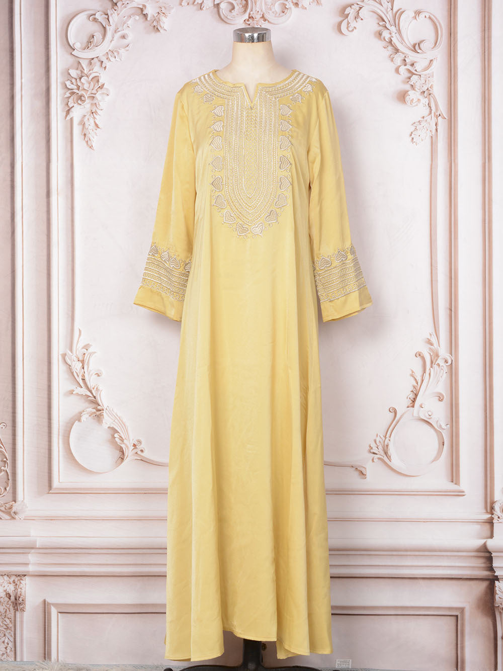 Women's Embroidered Robes Dresses