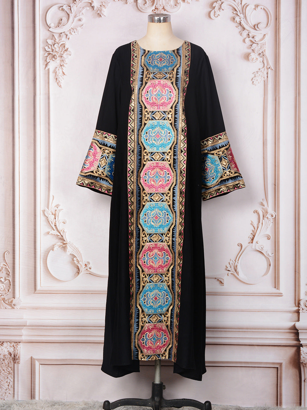 Women's Embroidered Sequin Dress