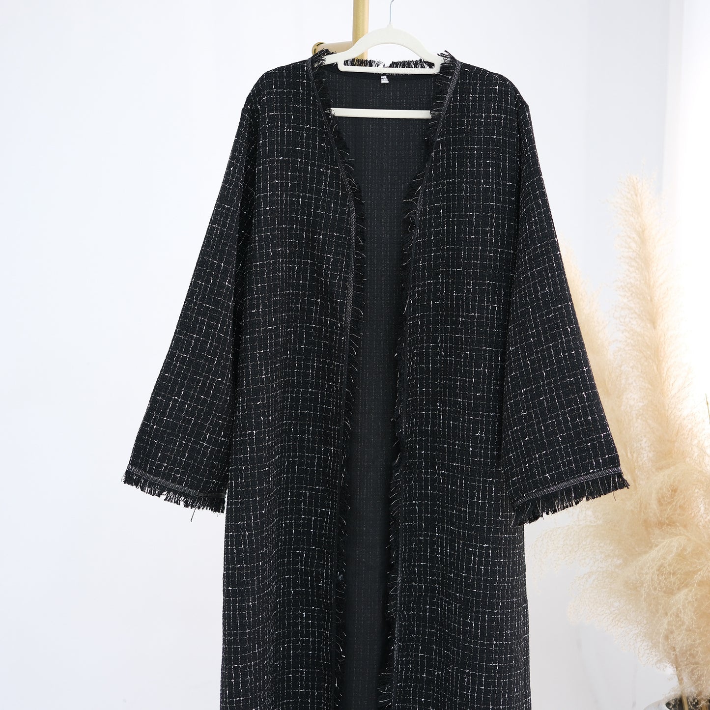 Women's Padded Cardigan Robe Dress
