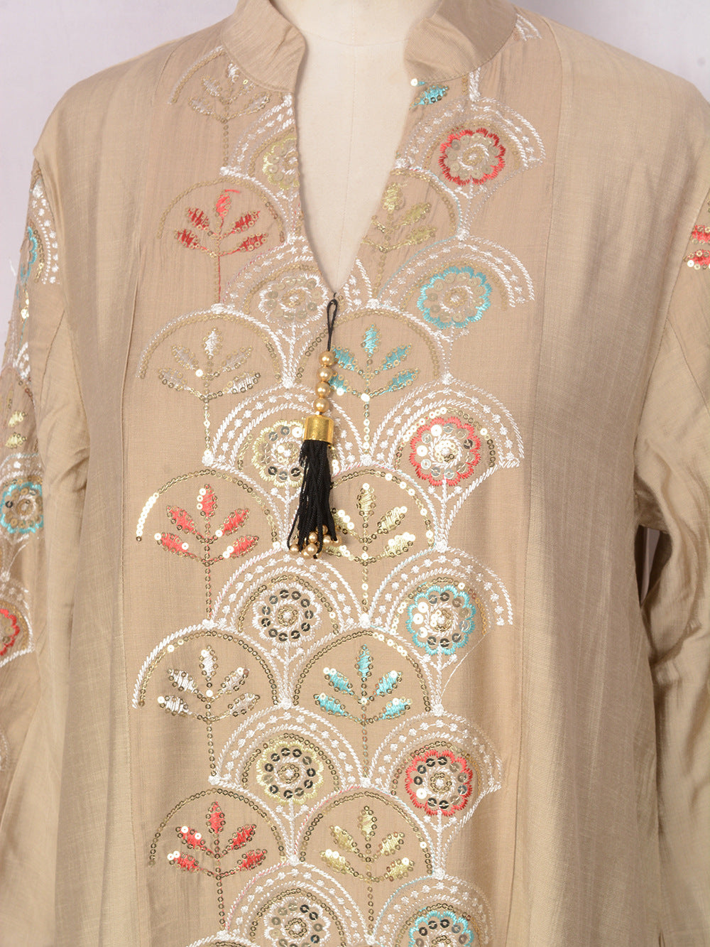 Beaded Women's Muslim Dress