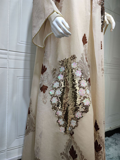 Women's Beaded Embroidered Party Dress