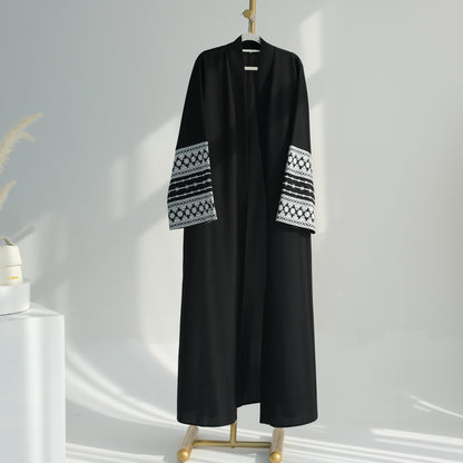 Women's Embroidered Elegant Cardigan Robe