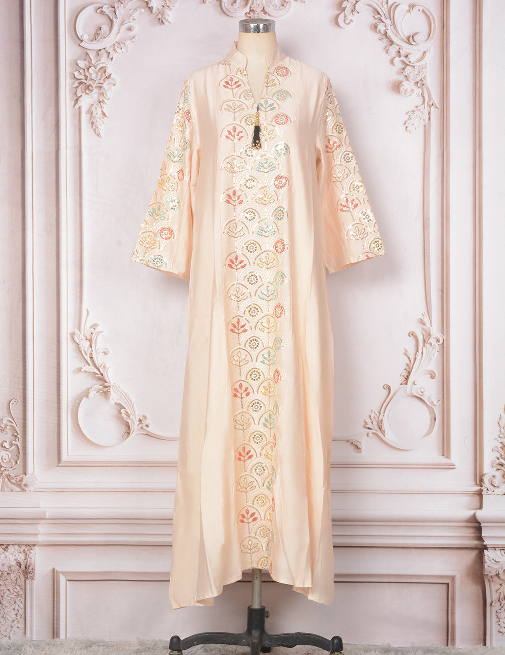 Beaded Women's Muslim Dress