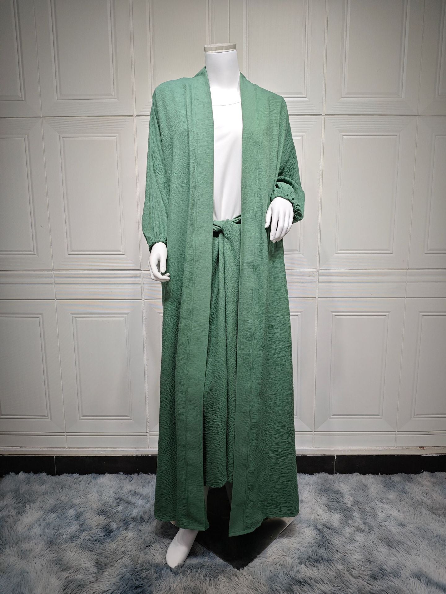 Women's Skirt Robe Two-piece Set