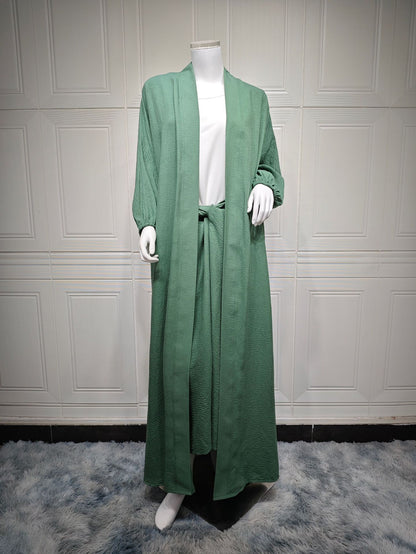 Women's Skirt Robe Two-piece Set