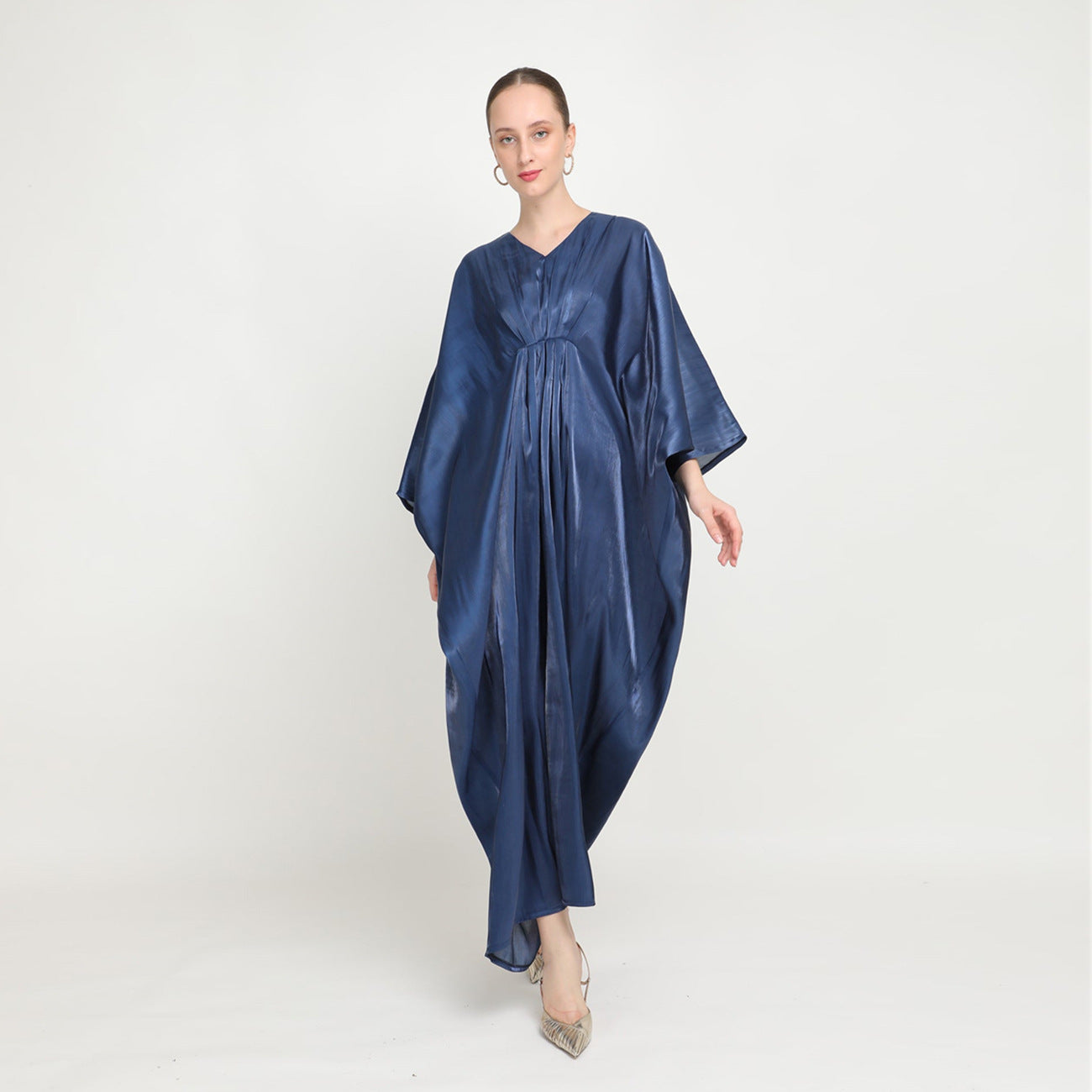 Women's Loose Bat Sleeve Abaya Dress