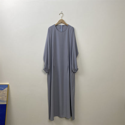 Women's Nursing Long Sleeve Slim Fit Dress