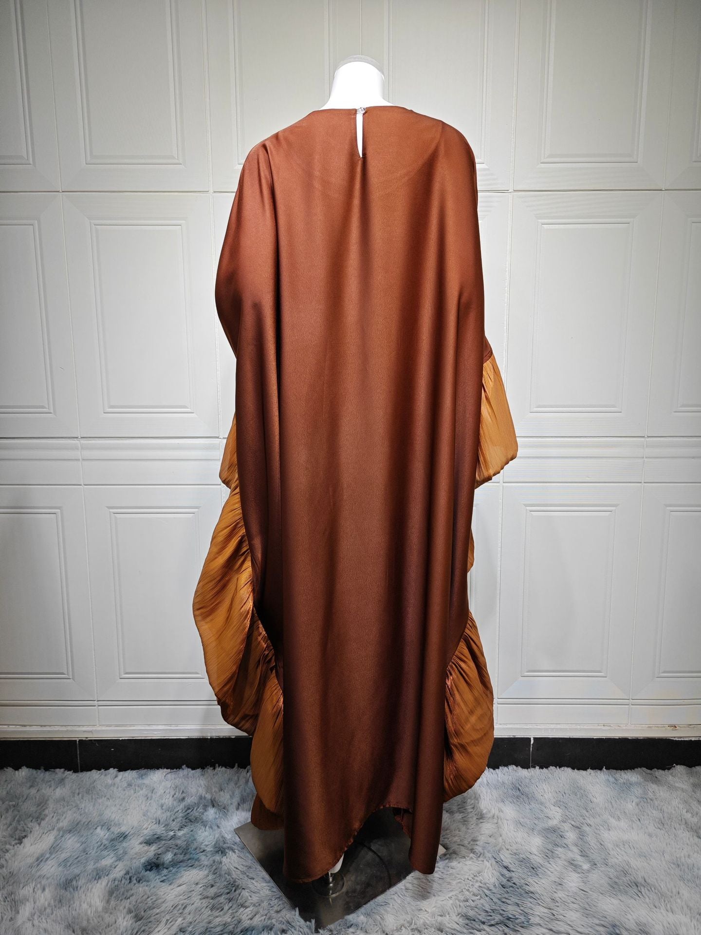 Women's Waist-cinching Satin Dress