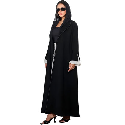 Women's Casual Sleeve Split Pleated Jacket Robe
