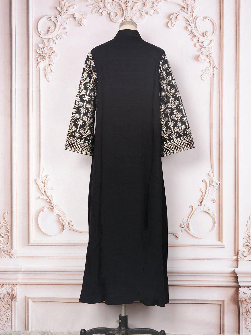 Women's V-neck Ethnic Dress