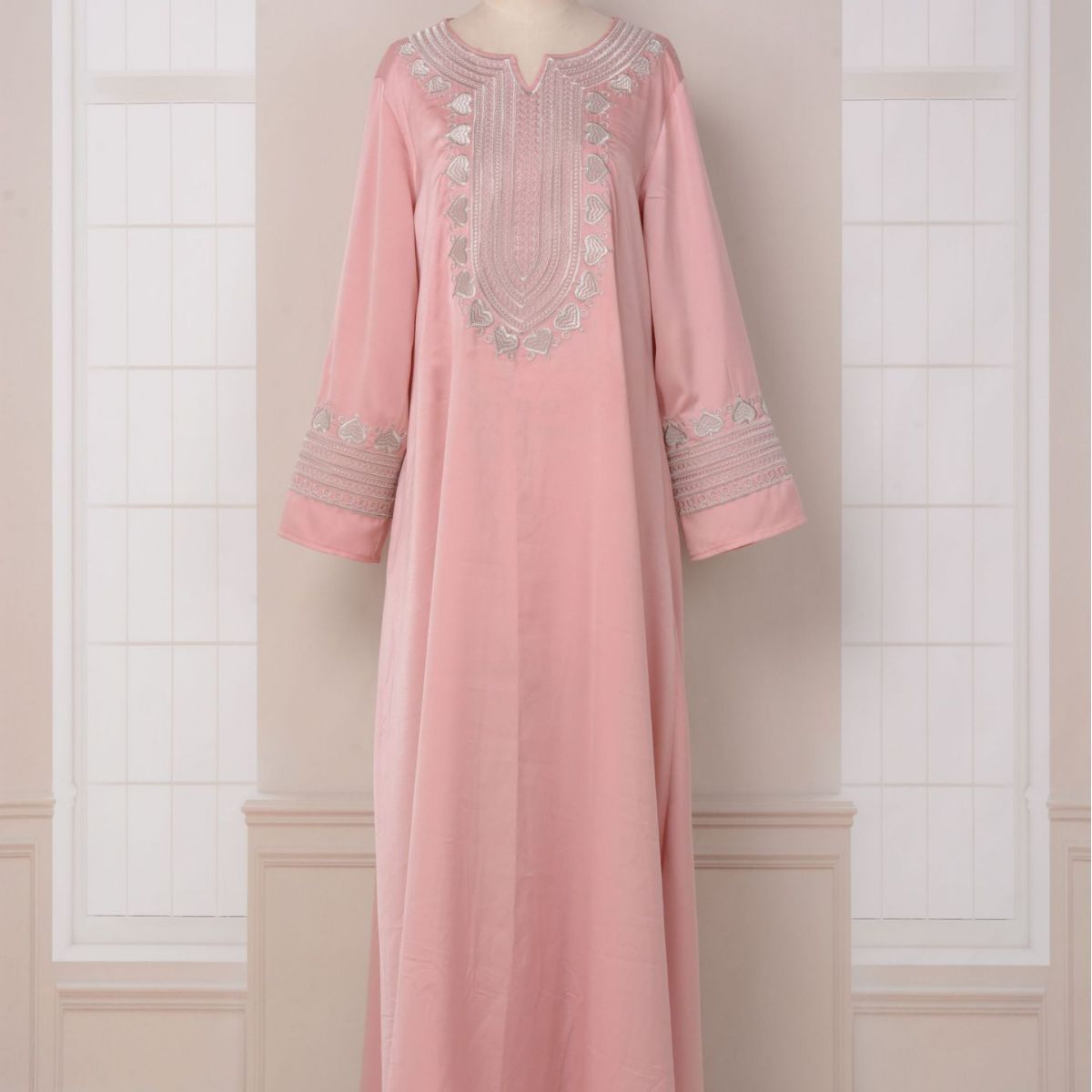 Women's Embroidered Robes Dresses