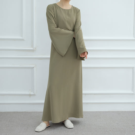 Women's Simple Solid Color Dresses