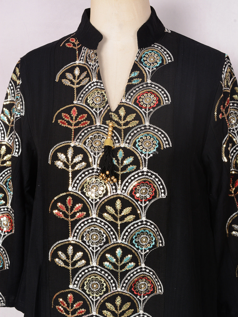 Beaded Women's Muslim Dress