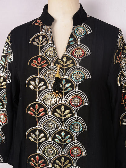 Beaded Women's Muslim Dress