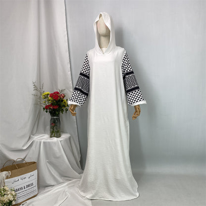 Fashionable Muslim Women's Hat Dress