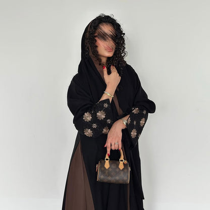 Women's Embroidered Long Coat
