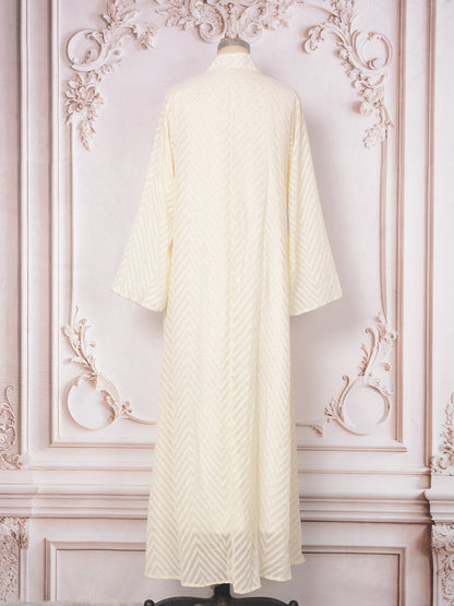 Women's Beaded Collar Flower Pendulum Dress