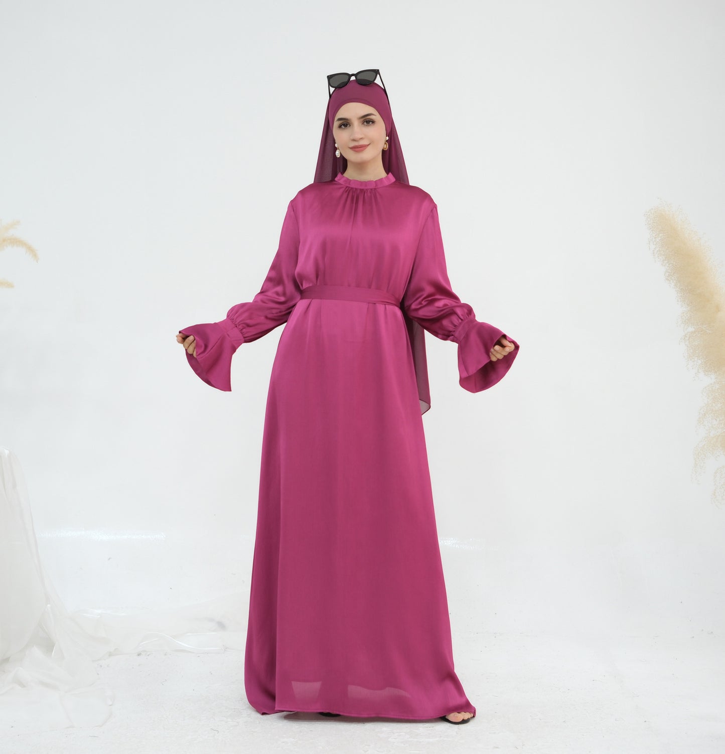 Women's Waist-cinching Tie Two-way Dresses