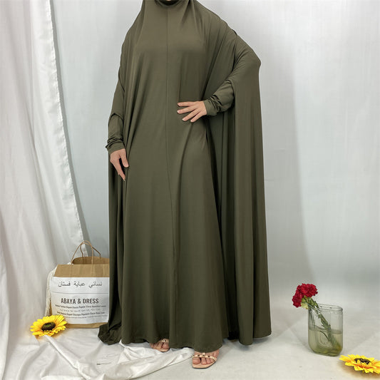 Muslim Women's Fashion Hooded Dress