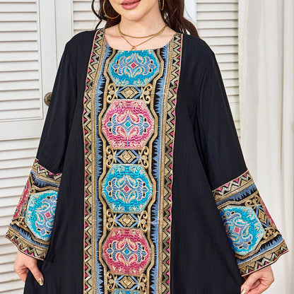Women's Embroidered Sequin Dress